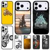 Stötsäker mobiltelefonfodral för motorcykel för iPhone 17 Air 16e 15 11 12 14 13 Pro Max Fodral Coque