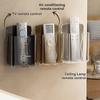 Wall-mounted Punch-free TV Air Conditioner Remote Control Wall Hanging Box Storage Box Storage Bracket Bedside Wall Hanging Storage Rack Rack
