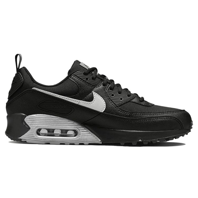 Nike Air Max 90 Schwarz Metallic Silber Herren Sneaker DX8969-001