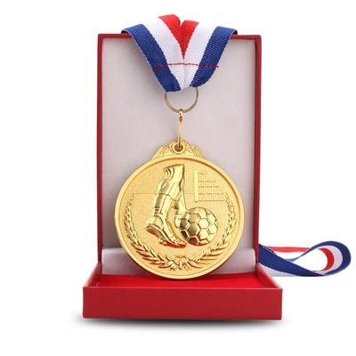 10/20 Pièces Médaille de Football Or Argent Bronze Prix Médailles des Vainqueurs Médailles Sportives Récompenses de Compétition de Football Médaille Souvenir de Jeux
