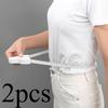 2pcs Soft Tape for Measuring Body, Waist, Chest, and Thighs - A Stretchable Fitness Measuring Strap Made of Plastic Material, Convenient for Home Use