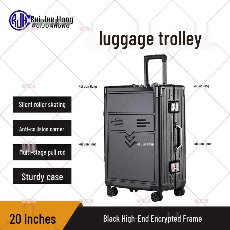 Ruijunhong Aluminum Frame Carry-On Luggage