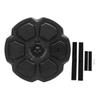 Boxing Wall Target BT Connection 9 Speeds LED Screen Responsive 1200mAh Battery Music Punching Machine for Home Fitness