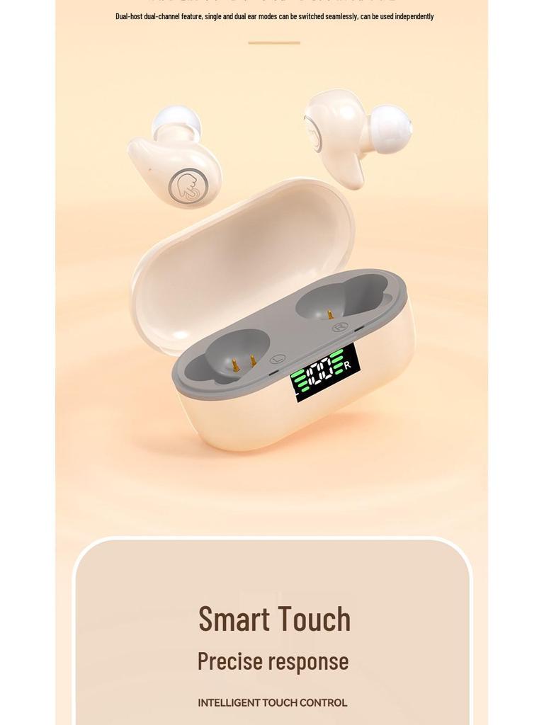 True Wireless Bluetooth In-Ear Sports Earphones with Digital Display