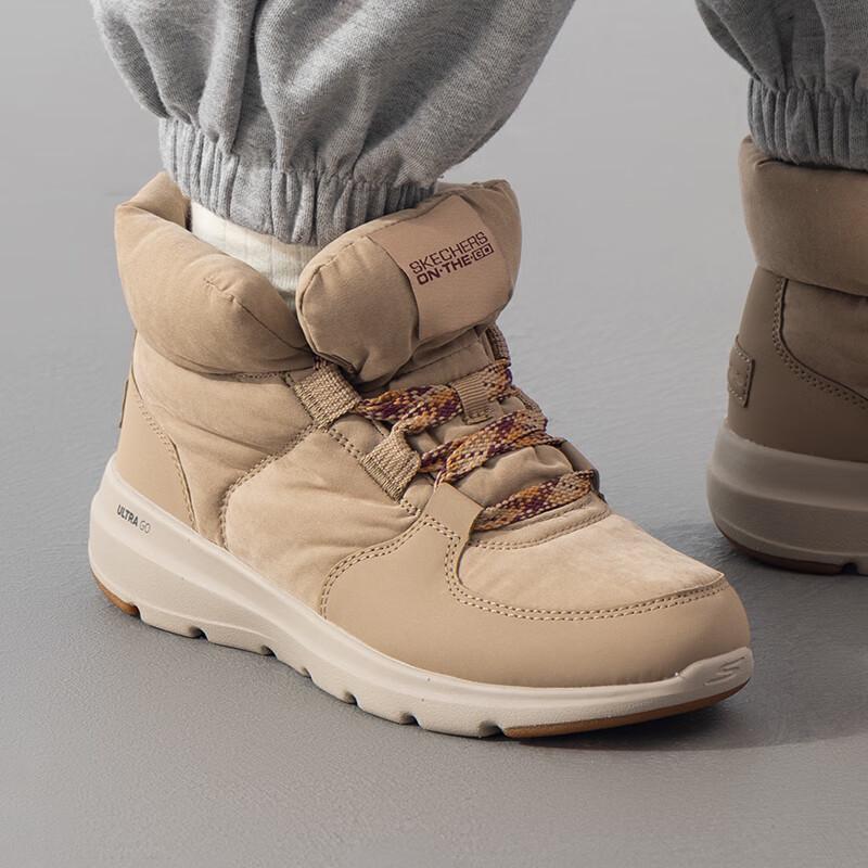 Skechers Women s Winter Snow Boots 144194-TAN EU 36 8290₽