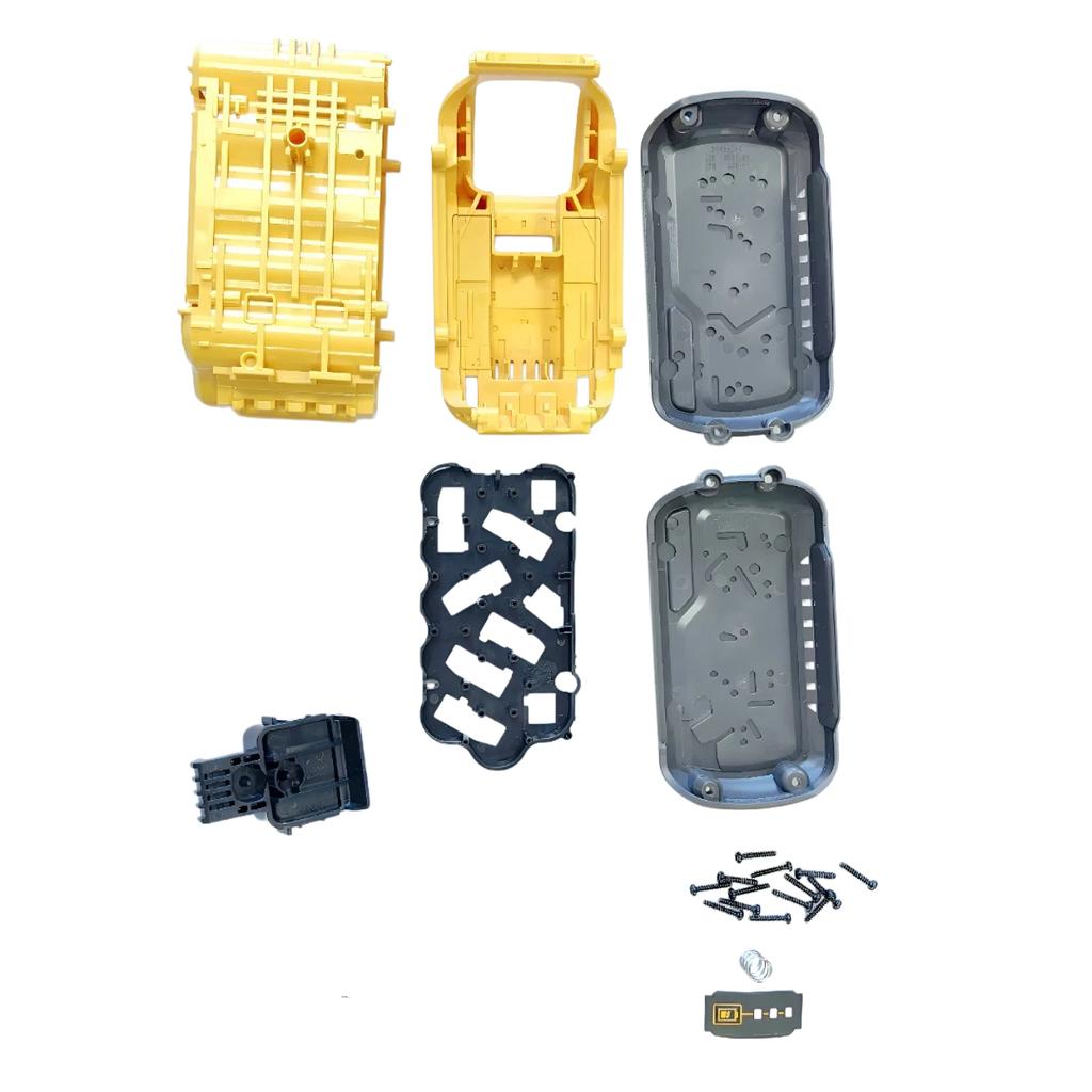 1 Set 60V Lithium Battery Casing Housings Screw 15 Cells 21700 Dcb606 Dcb609 Battery Storage Box Plastics Case Holder