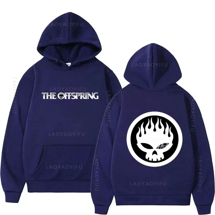 THE OFFSPRING Skull Logo Theme Hoody Hooded Shirt Sweatshirts for Men Men s Hoodies New & Graphic Essentials Hoodie Sweatshirt S