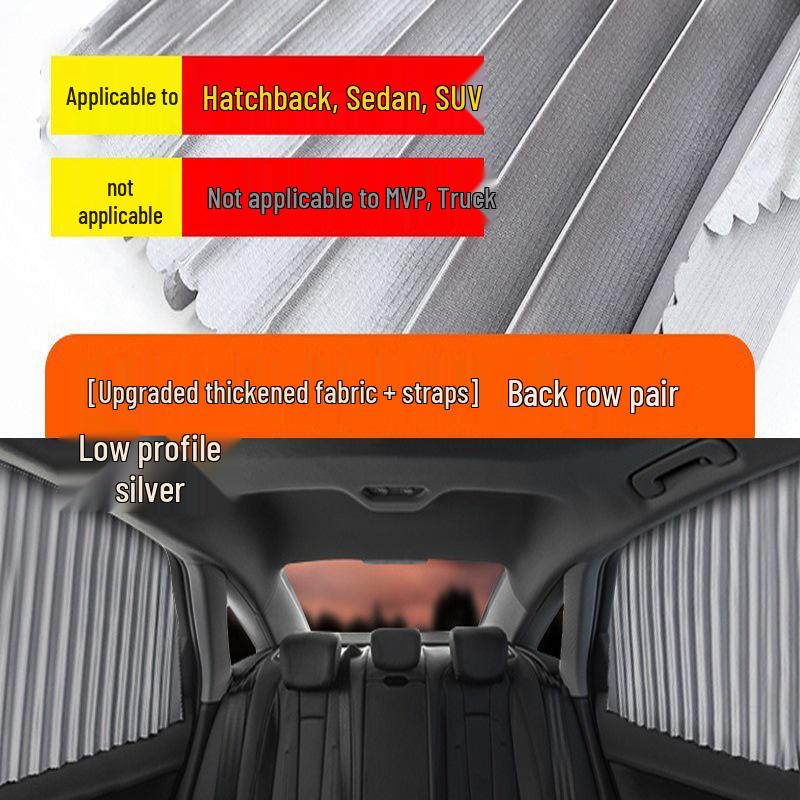 Magnetic Car Sun Shade for Side Windows – Universal Fit, Heat Insulation, UV Protection