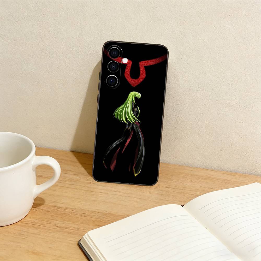 Anime C-Code Geass-s Phone Case For Samsung Galaxy A73,A72,A71,A70,A53,A52,A51,Others Soft Black Cover