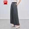 IEF 2026 Summer Loose High-Waist Wide-Leg Suit Pants