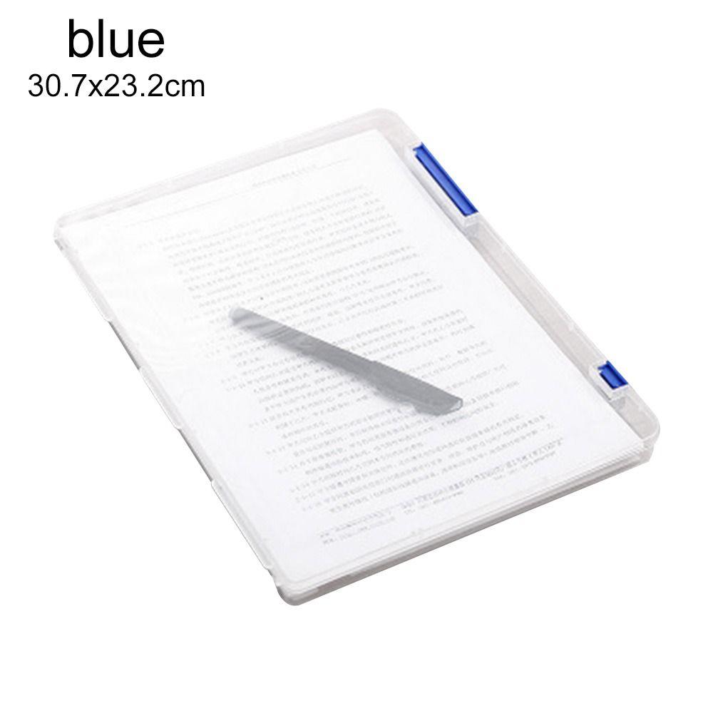 Sorting File Case Transparent Stationery Storage Box Storage Folder File Box File Organizer