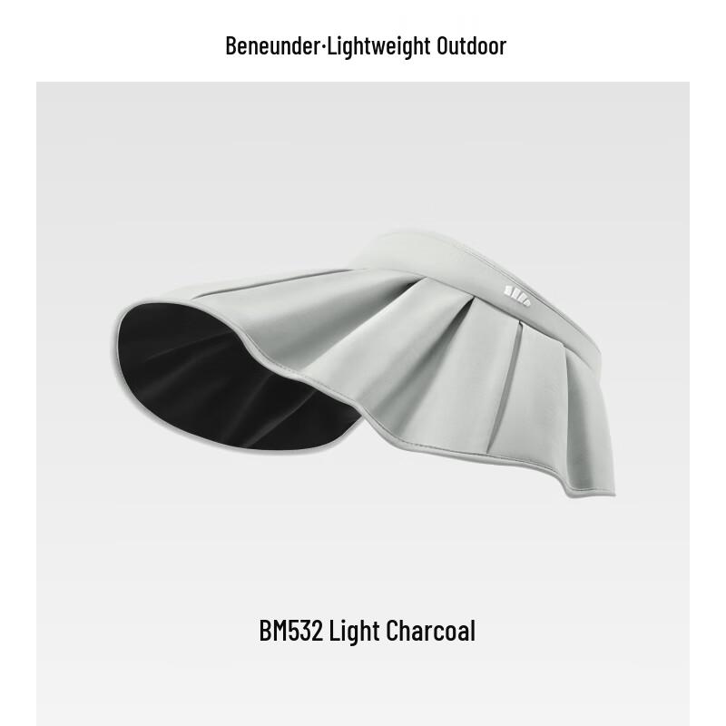 Beneunder Women's Open-Top Wide-Brim UV Protection Sun Visor
