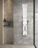 WHITE Shower Panel Faucet