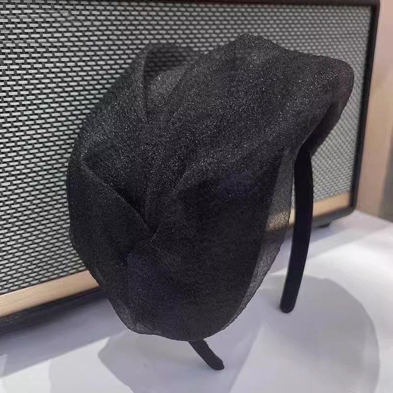 

Шикарный дышащий чехол для волос в виде полушапочки: Универсальный аксессуар-повязка на голову для вечерней вечеринки во французском стиле