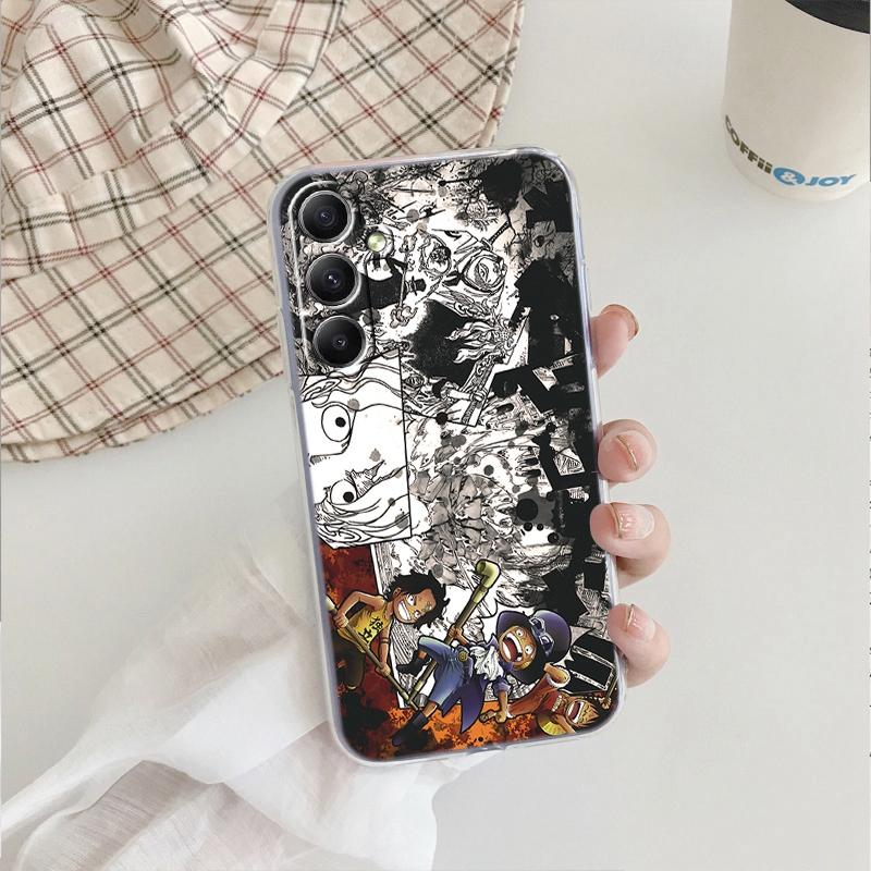 

Крутой аниме мягкий прозрачный силиконовый чехол для Xiaomi Redmi Note 13 14T 15 Samsung A55 A35 M35 S24 FE iPhone Huawei Honor Camera защитный противоударный чехол Samsung Galaxy S20