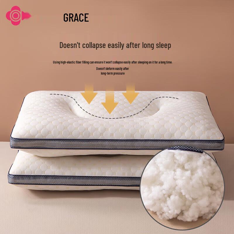 Grace Water Cube Neck Support Massage Pillow