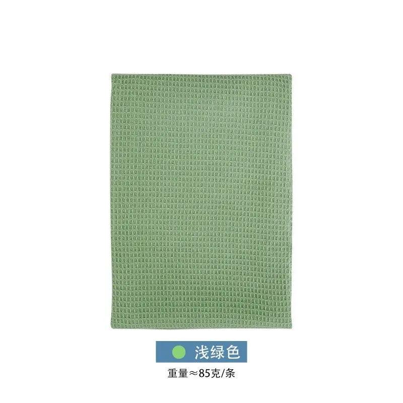 Nordic Style Cotton Rectangular Plain Waffle Tea Napkins Kitchen Napkins and Napkins