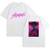 KPop Dämonenjäger Film Saja Boys T-Shirts Männer Frauen Hochwertiges Baumwoll-T-Shirt Mode Hip Hop Harajuku Kurzarm-T-Shirts