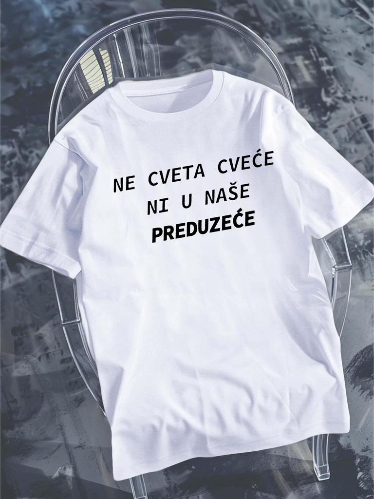European Size Casual Croatian Men'S Short Sleeve Summer Tee