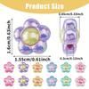 20/50/100PCS Acrylic Flower Bead Craft Bead Cute Sunflower Bead Flower Hair Bead Cute Pine Bead Small Hole Bead Bracelet Jewelry Making