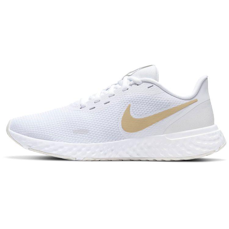 Nike Revolution 5 White/Gold Women's BQ3207-108