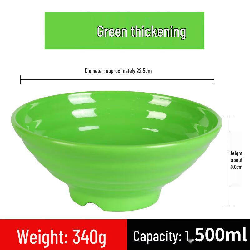 Commercial Melamine Noodle and Soup Bowl