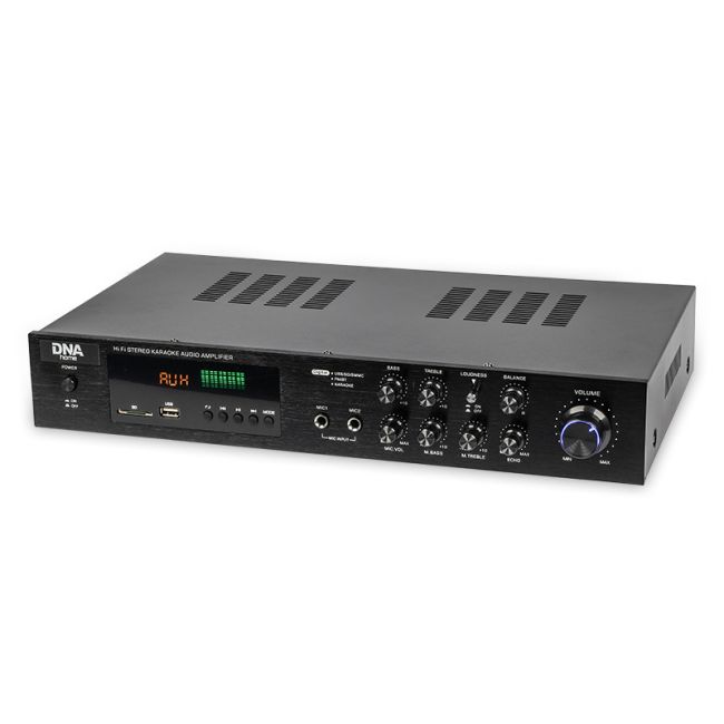 Dna Ampli 5.0 Stereo Hifi Garso Stiprintuvas Bluetooth Usb Sd Fm Aux Nuotolinio Valdymo Pultas