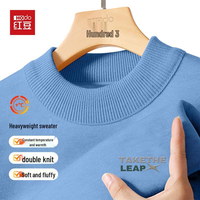 

Hodo Men s Heavyweight Round Neck Knit Sweater 2XL