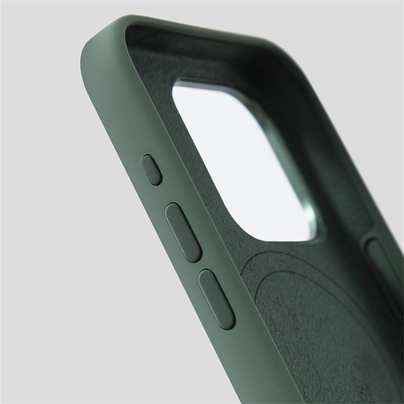 Luksusowa bezprzewodowa ładowarka z płynnym silikonem Magsafe Case do Iphone 15 15pro 15pro Max Metalowa osłona obiektywu