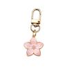 Colorful Cute Five-Petal Cherry Blossom Keychain Pendant