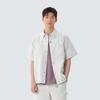 Denim Short Sleeve Shirt Ivory (S25ZMFSH76)
