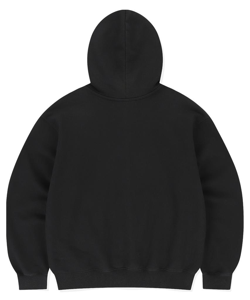 Mahagrid Butterfly Applique Hood Zip-Up Black(Mg2Esmm413A)