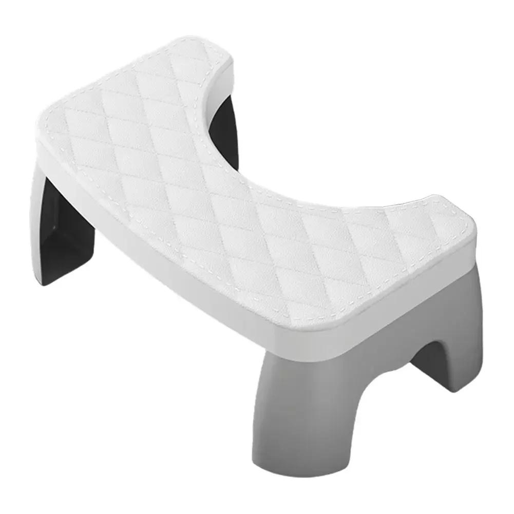 

Табурет для унитаза с противоскользящим покрытием, подставка для ног в ванной, подставка для ног, туалет, аксессуары для ванной комнаты, сиденье для унитаза, подставка для ног, подставка для ног, горшок белый