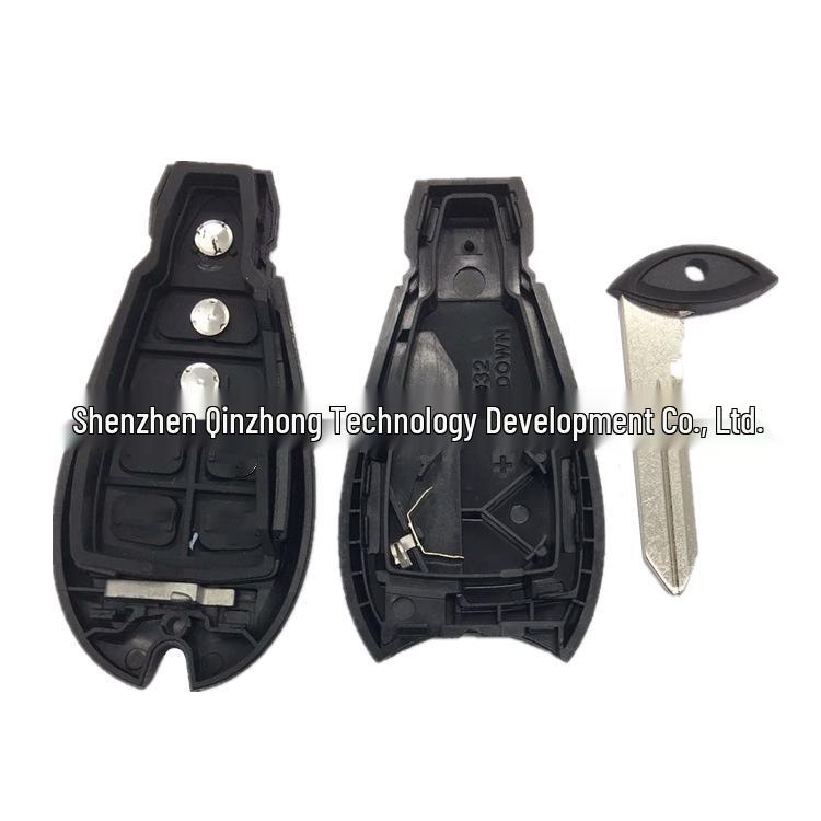 Chrysler Full Button Smart Key Shell - Fits New Models