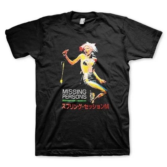 New Missing Persons Band Gift Fans Black All Size Shirt Cl309 S
