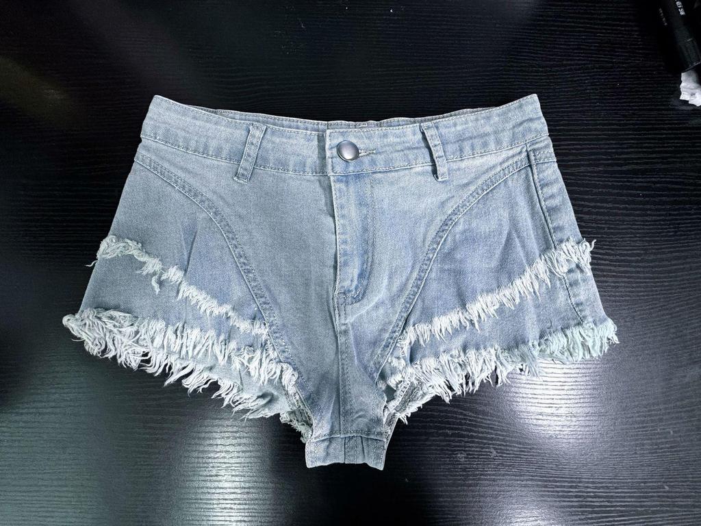 High Waist Summer Casual Cake Style Women's Denim Shorts