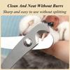 Pet Nail Care Scissors Pet Nail Scissors Rabbit Guinea Pig Cat Toe Claw Dog Trimmer Nail Cutter Nail Clipper Stainless Steel