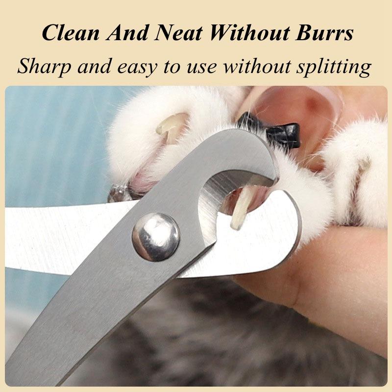 Pet Nail Care Scissors Pet Nail Scissors Rabbit Guinea Pig Cat Toe Claw Dog Trimmer Nail Cutter Nail Clipper Stainless Steel