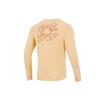 Nike Men's Basketball Printed Long Sleeve T-Shirt Apricot AO0653-734