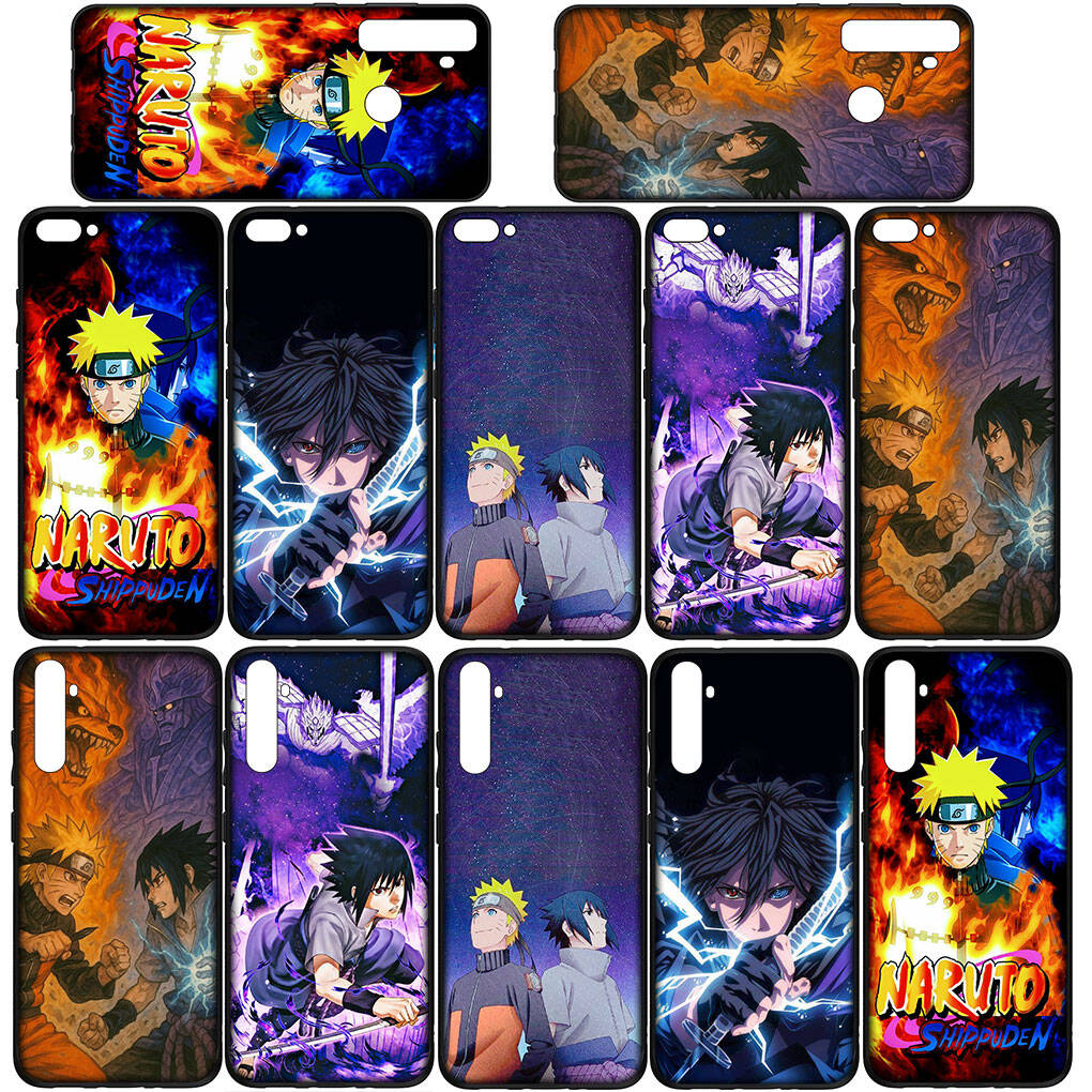 Phone Case for iPhone 17 15 16 Plus Redmi Note 14 12 11 13 Pro Max Huawei P30 P20 Lite OPPO A60 A40 A80 A38 A54 Sasuke Uchiha Silicone Narutos Cover