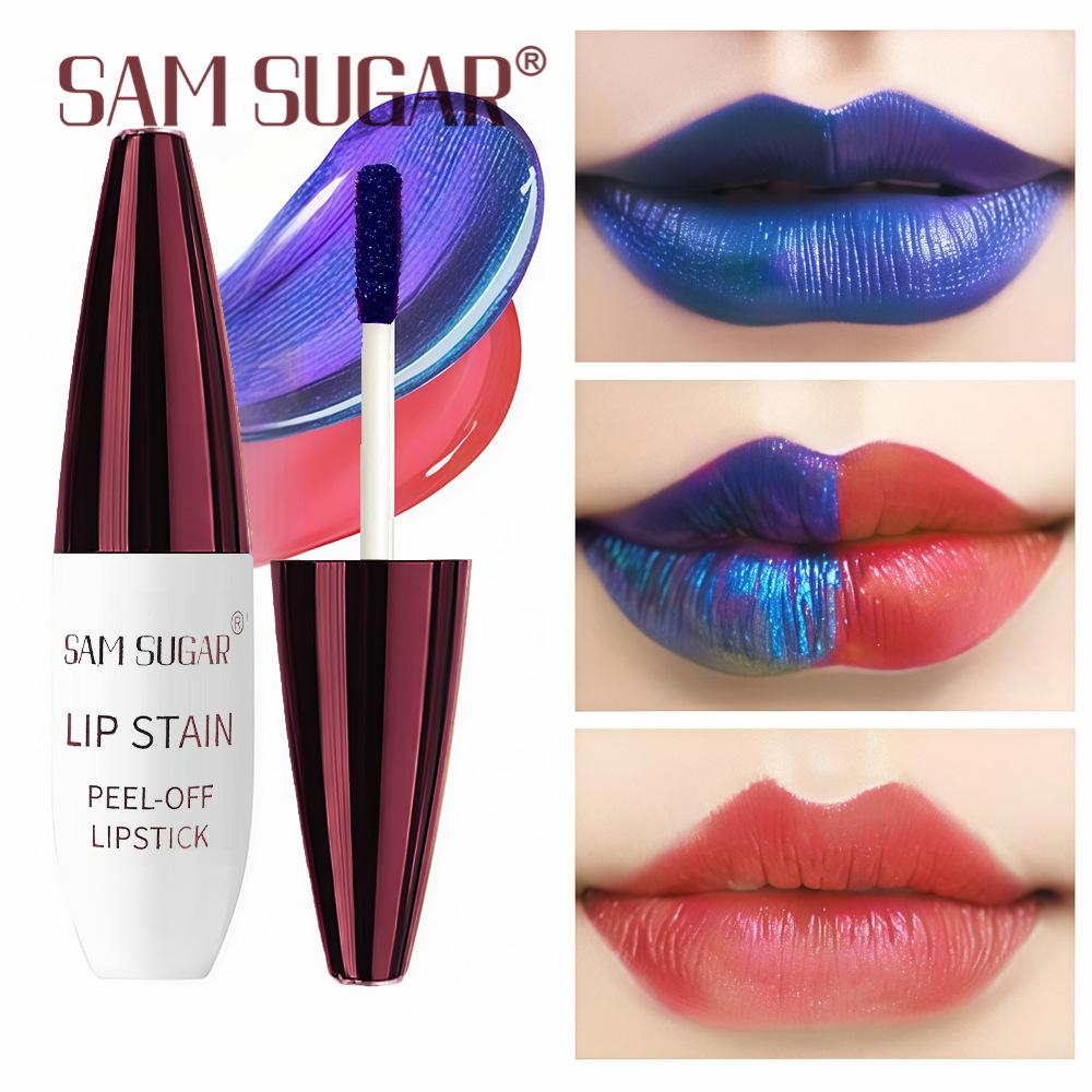 Peel Off Rose Pink Lesk na rty Matný obrys Tetování na rty Vodotěsný přenos Odolný proti odtržení Přírodní odstín na rty