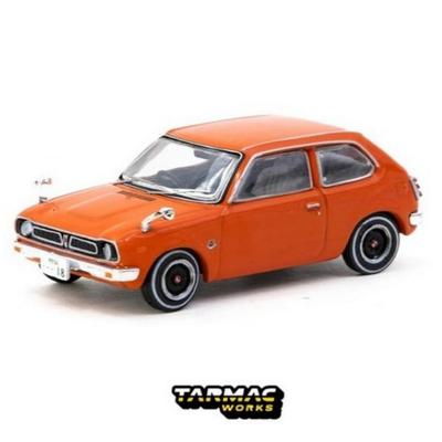 Kolekce Tarmac Works x J v měřítku 1/64 pro Hondu Civic. (SB1) Oranžová - COLLAB64