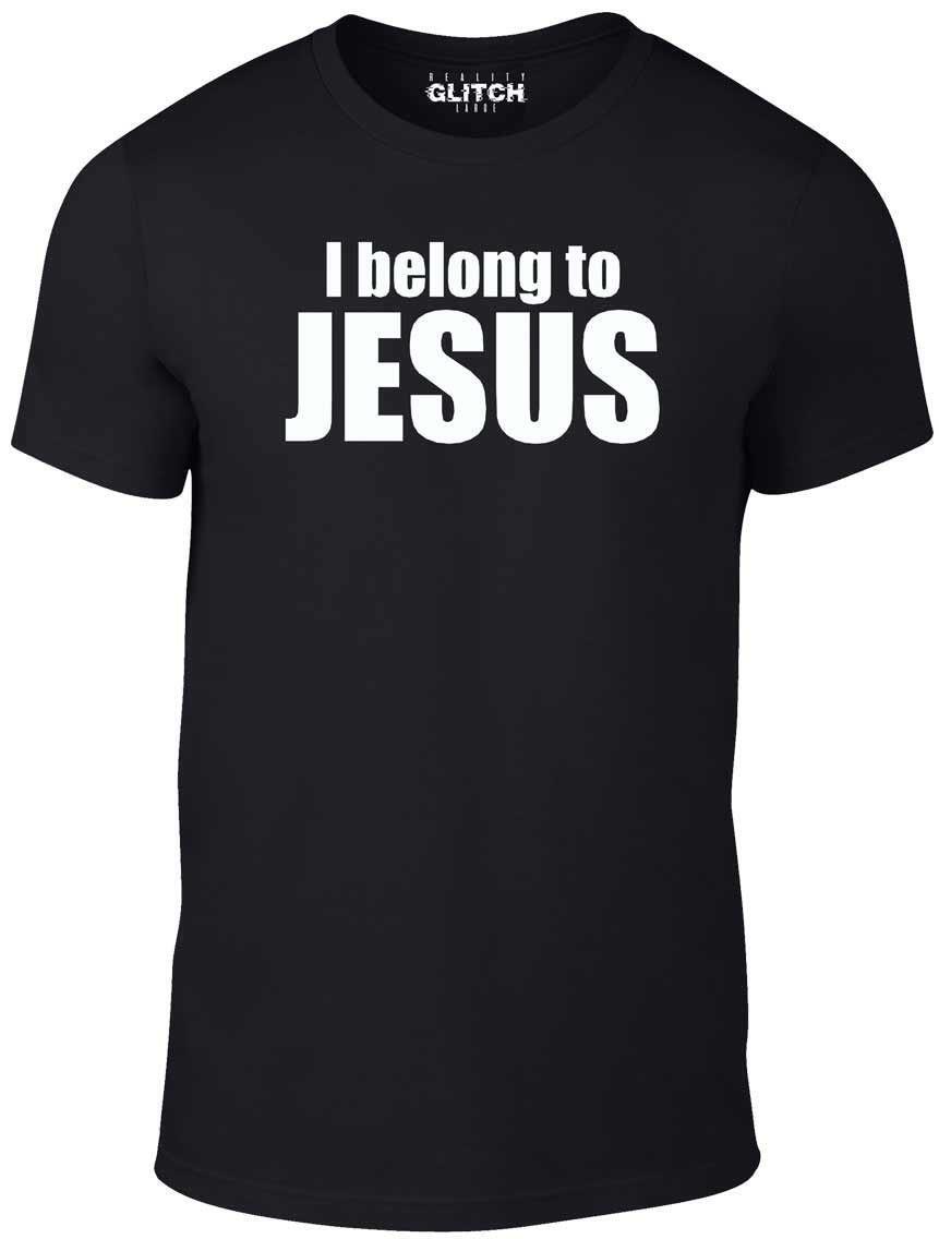 I Belong to Jesus T Shirt Mens Womens Tees Top - Christ Religion Catholic Christian Faith T-Shirt Mens Womens Tees Top S