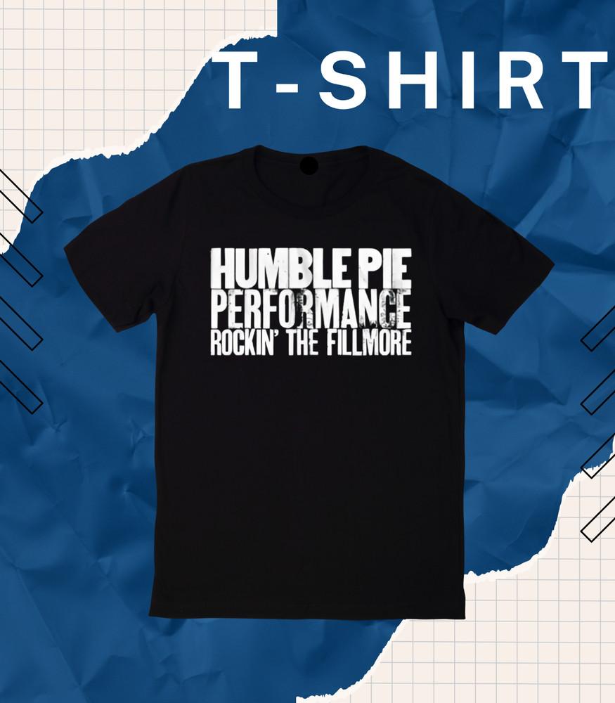 

Humble Pie Rockin The Fillmore Men s T Shirt Live Performance Hard Rock Band EB 4XL