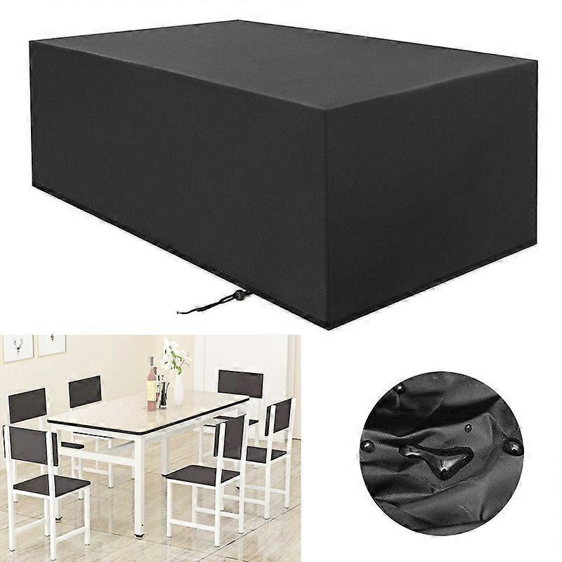 255*255*80CM Garden Furniture Cover, Rectangular Garden Table Cover, Furniture Protective