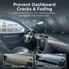 Windshield Sun Shade Foldable Accordion Oversized Reflective Cover Car Visor Heat Insulation Dashboard Protection for SUV Summer