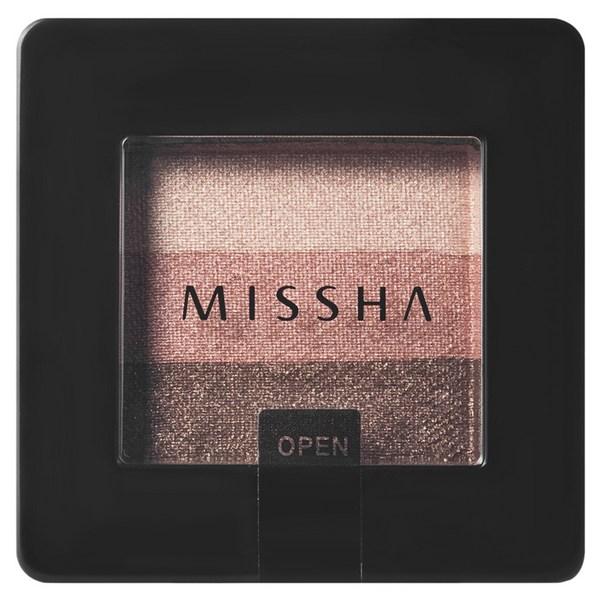 

Missha Triple Shadow 2G, Нет. 10 восточных розовых, 1 популярная корейская косметика