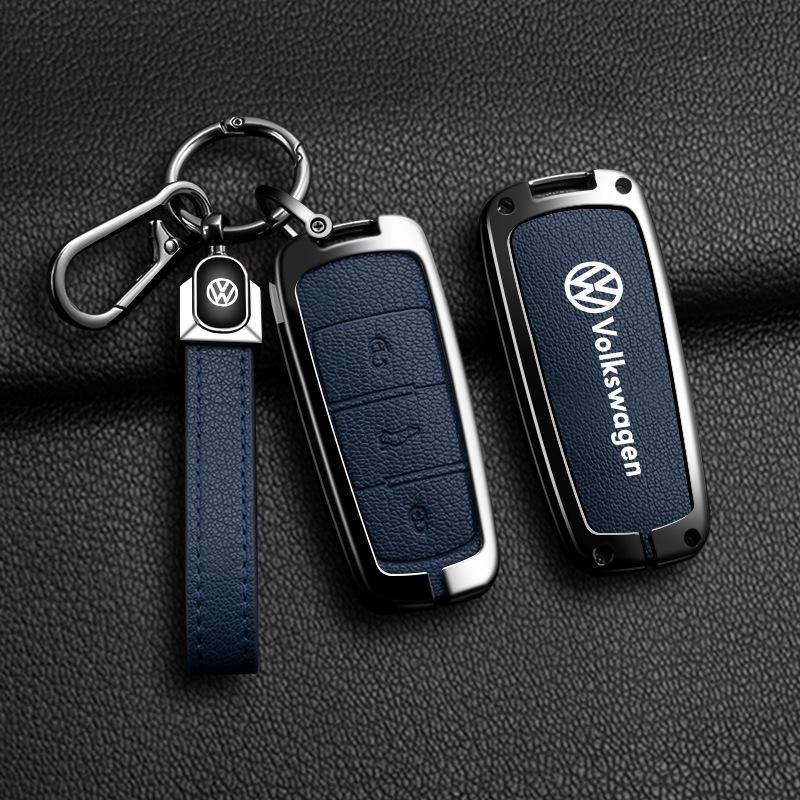 Volkswagen Car Key Case & Keychain for Lavida, Bora, Tiguan, Magotan, POLO, Passat – Cross-Border Compatibility