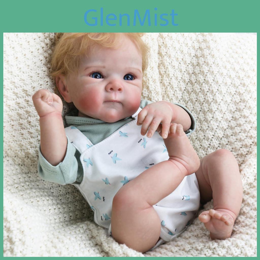 Silicone Reborn Baby Doll With Straps For Kids Gift And Collectors