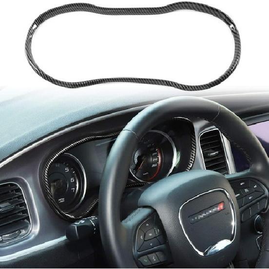 

Dashboard trument Box Ring Trim Frame Cover Decor For Dodge Durango 2011+